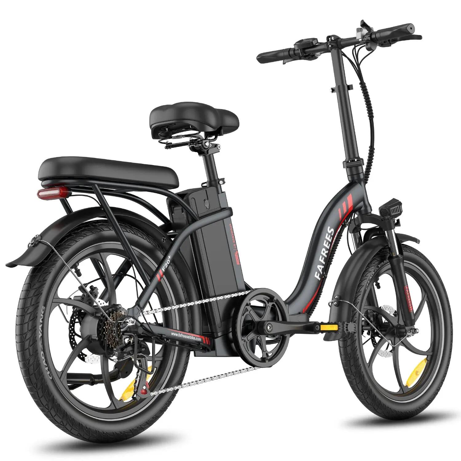 E-bike FAFREES F20+ 250W  36V20Ah  Negro 4/5