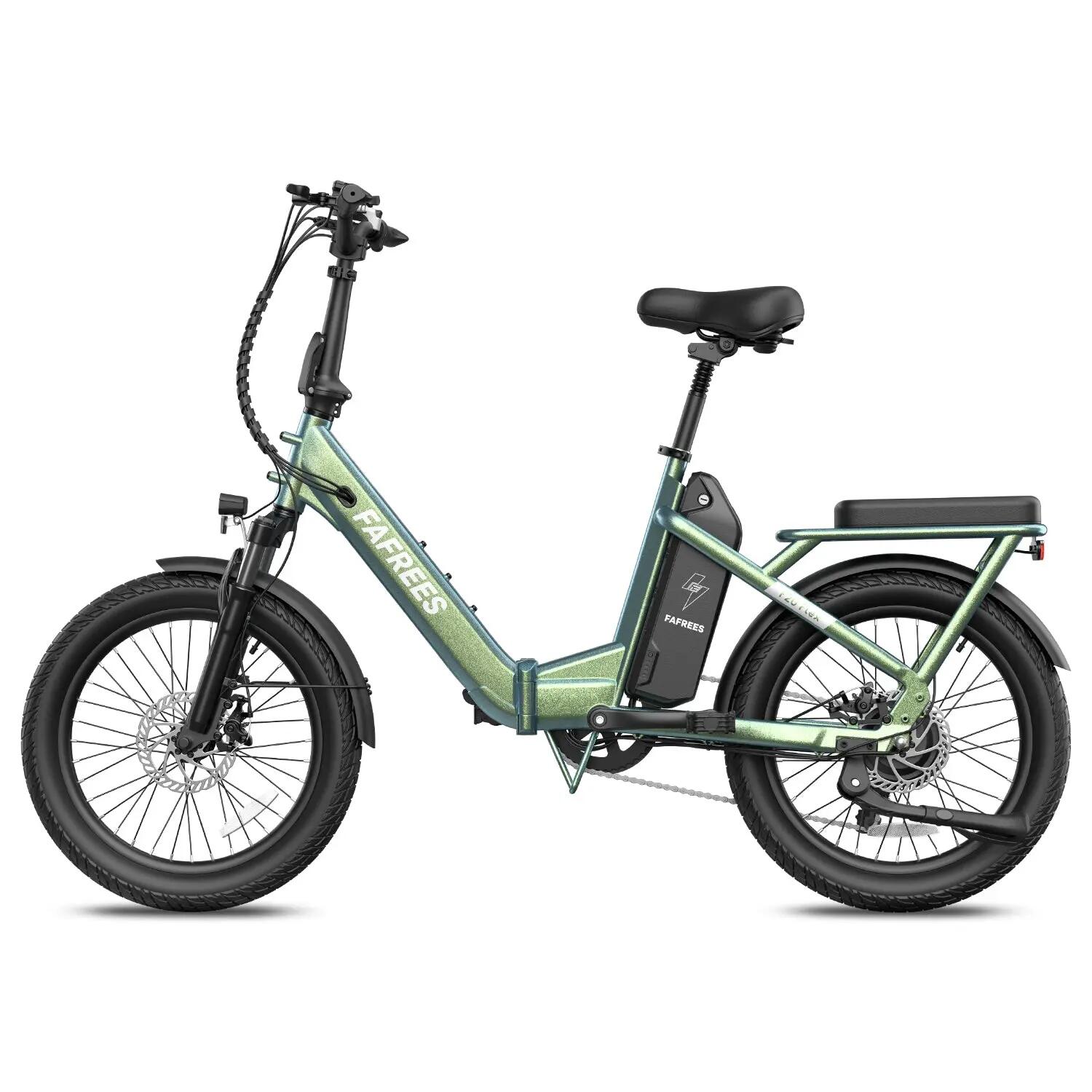 FAFREES F20 Flex E-bike 250W 36V25Ah 95KM Groen Paars 4/5