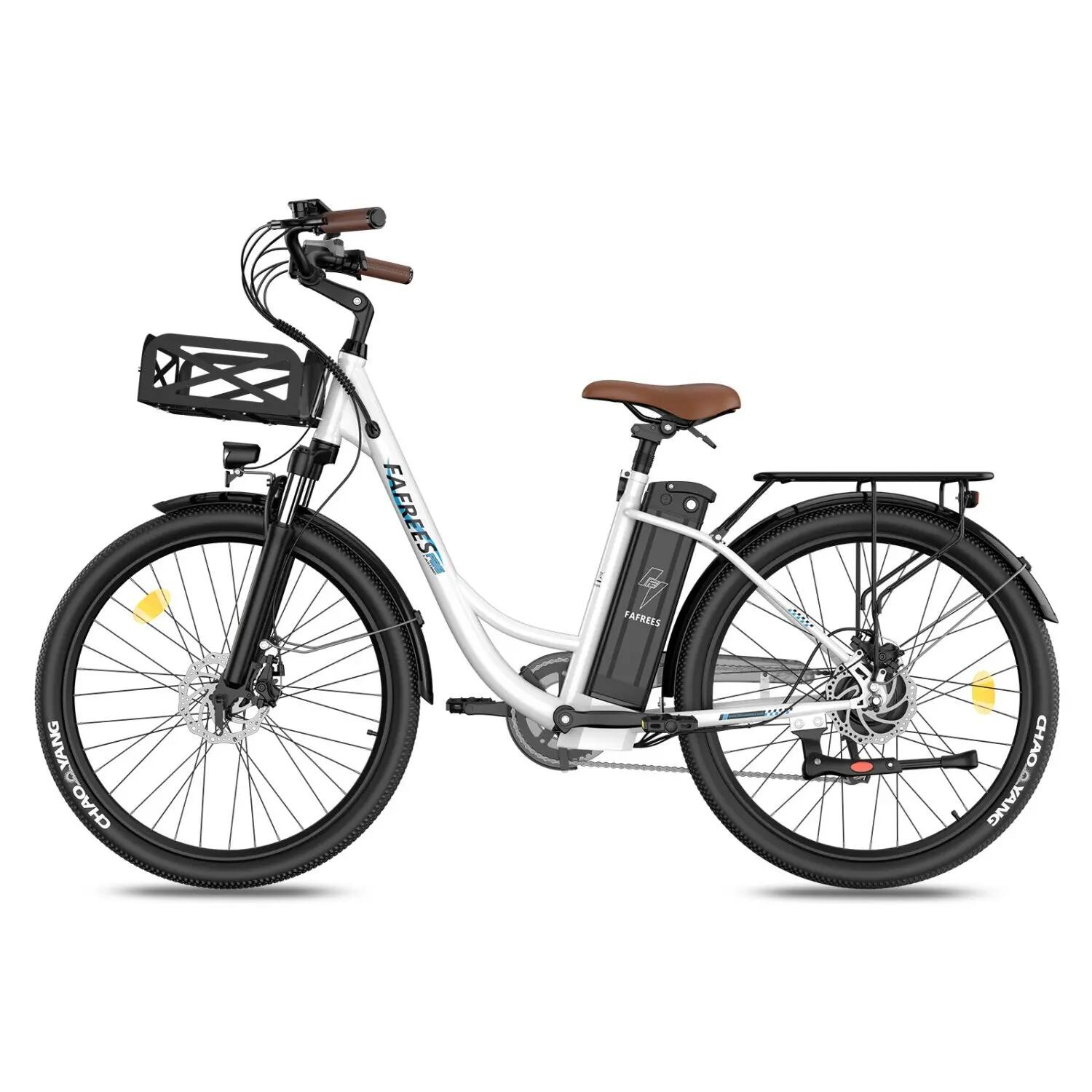 Vélo électrique FAFREES F26 Lasting 250W Batteries 36V25Ah Blanc 4/5