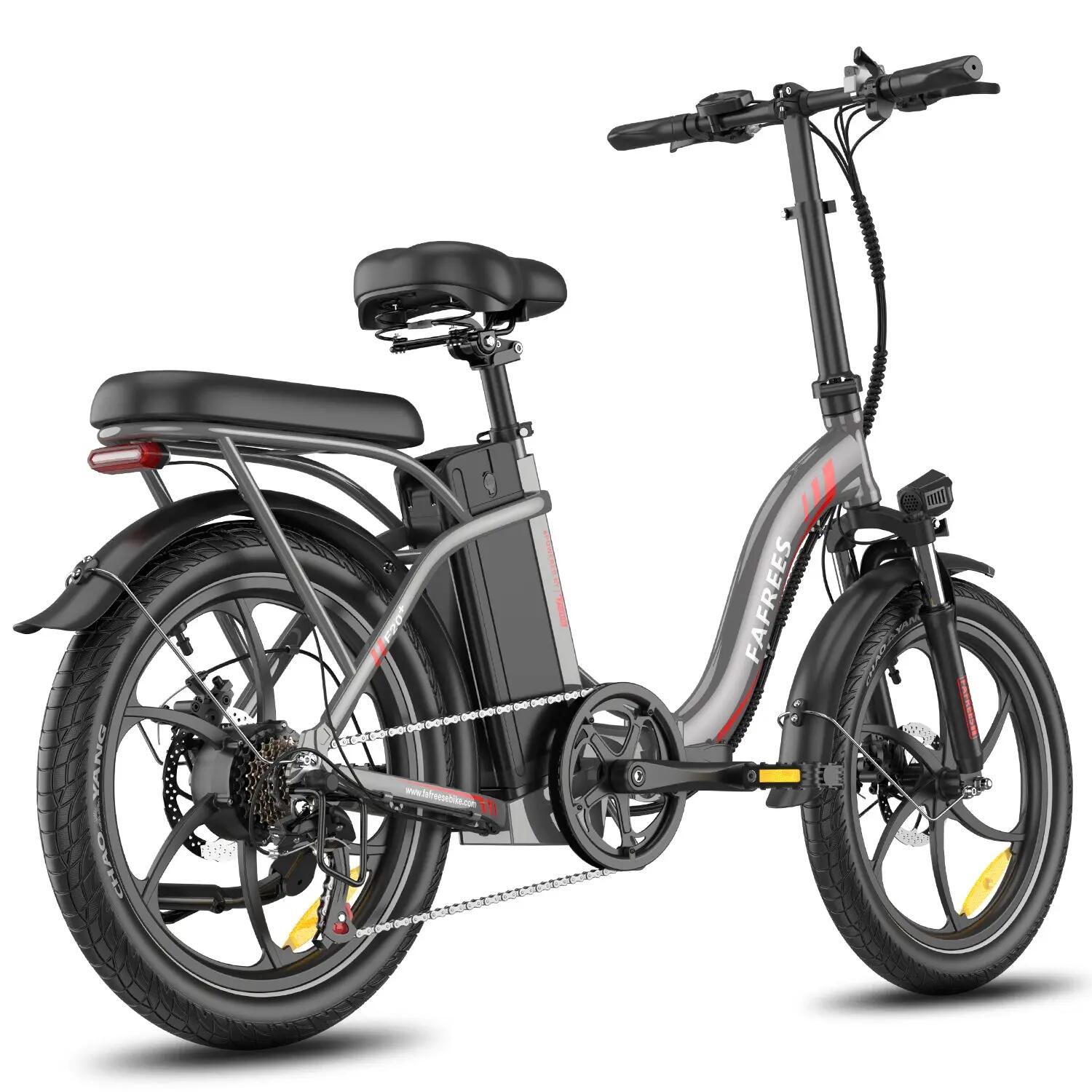E-bike FAFREES F20+ 250W  36V20Ah  Gris 4/5