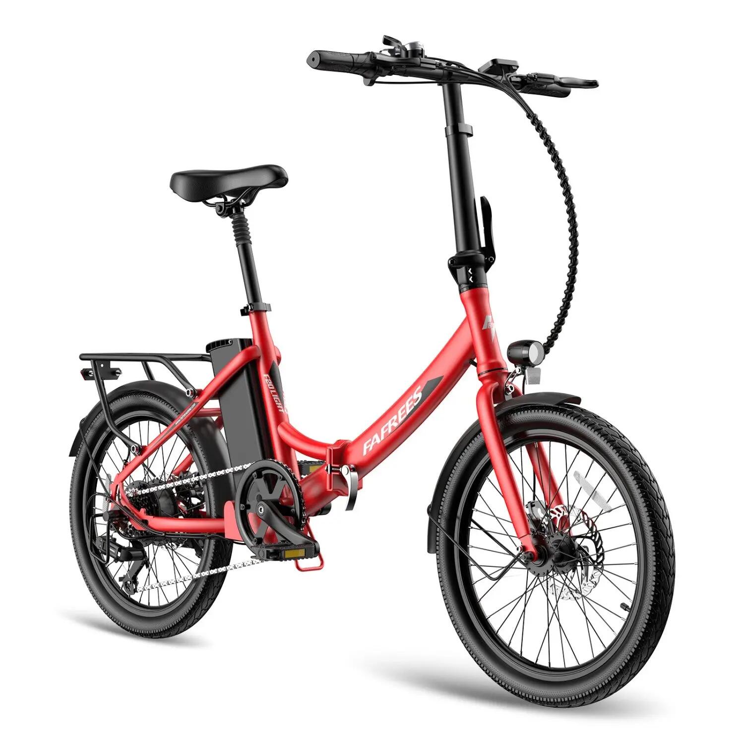 Vélo Électrique FAFREES F20 LIGHT 250W 36V20Ah 20" Rouge 3/5
