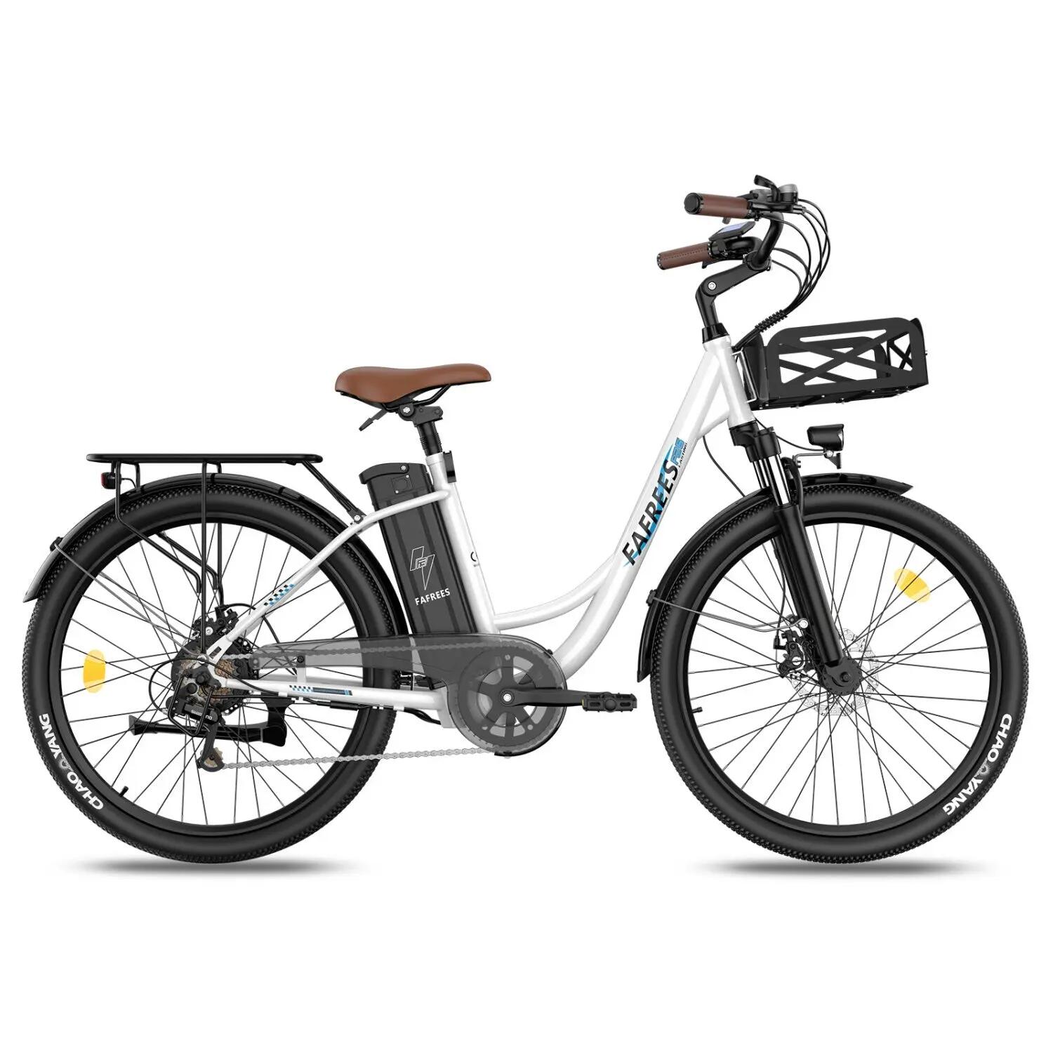 Vélo électrique FAFREES F26 Lasting 250W Batteries 36V25Ah Blanc 3/5
