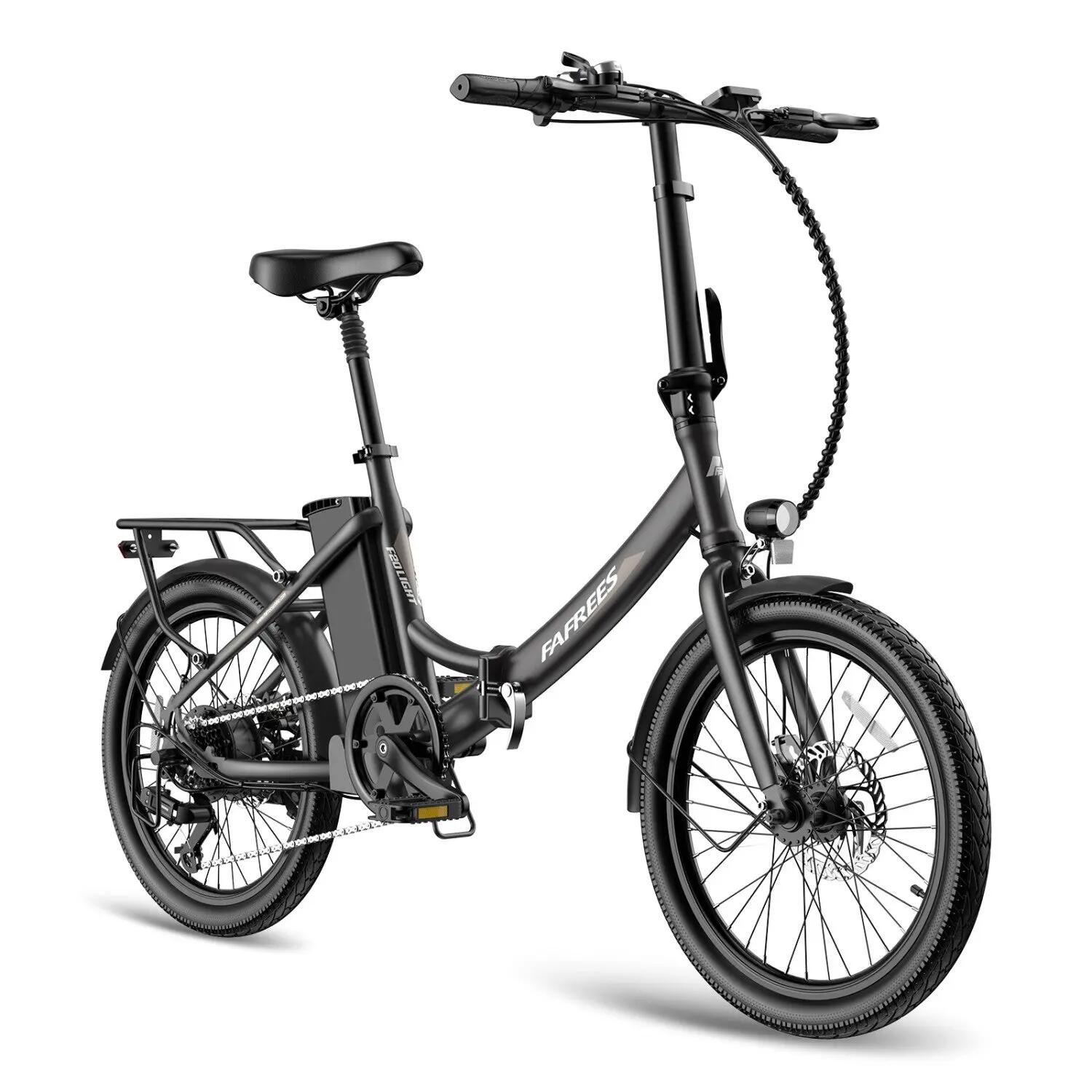 Elektrische Fiets FAFREES F20 LIGHT 250W 36V20Ah 20" Zwart 2/5