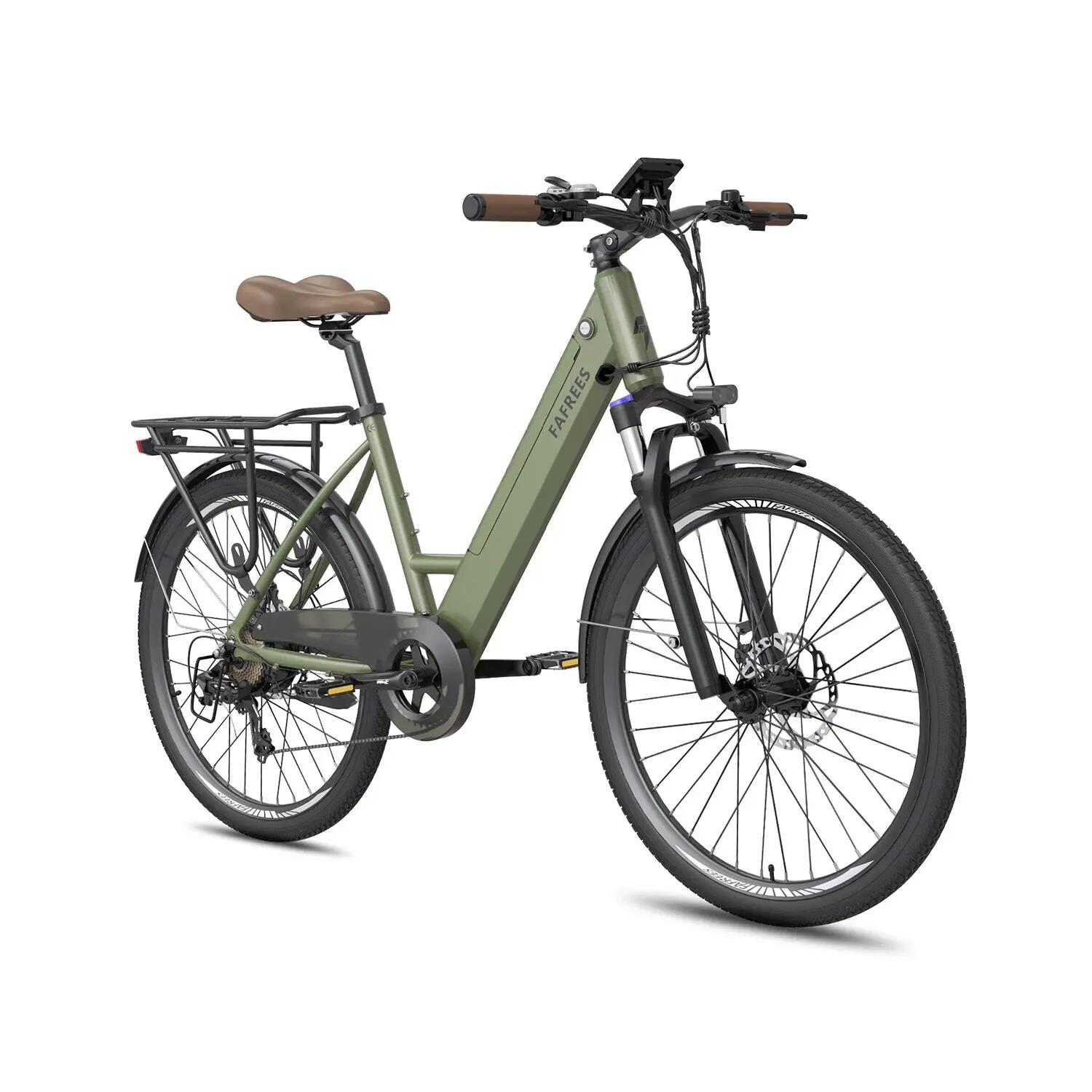 FAFREES F26 PRO E-bike 250W 36V15Ah 26x1.75" Verde 3/5