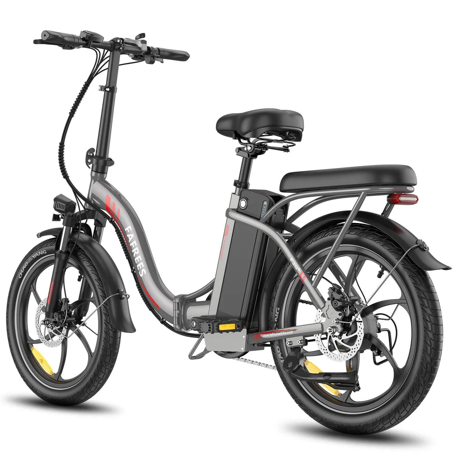 E-bike FAFREES F20+ 250W  36V20Ah  Gris 3/5