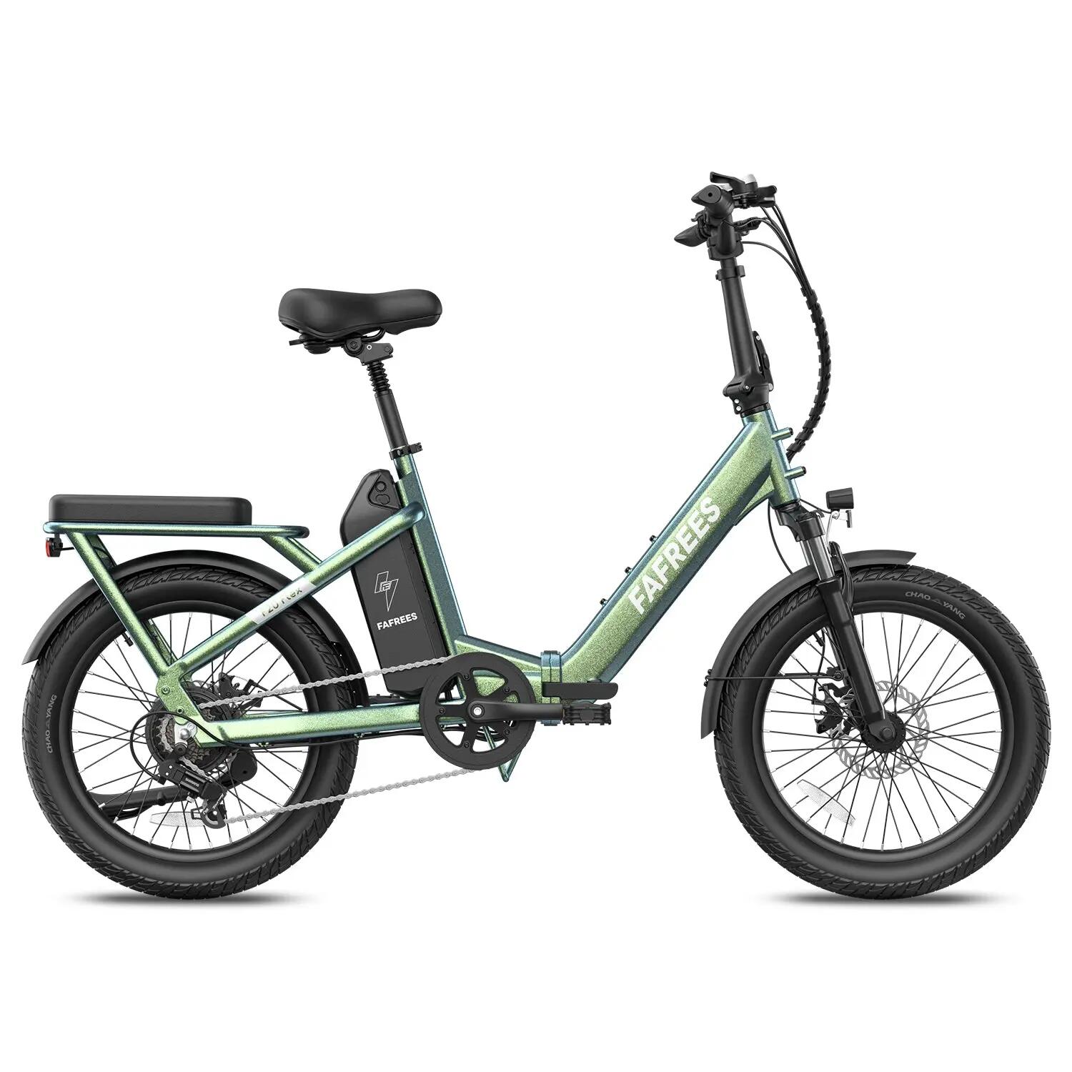 FAFREES F20 Flex vélo électrique pliant 250W 36V20Ah 75KM Vert Violet 2/5