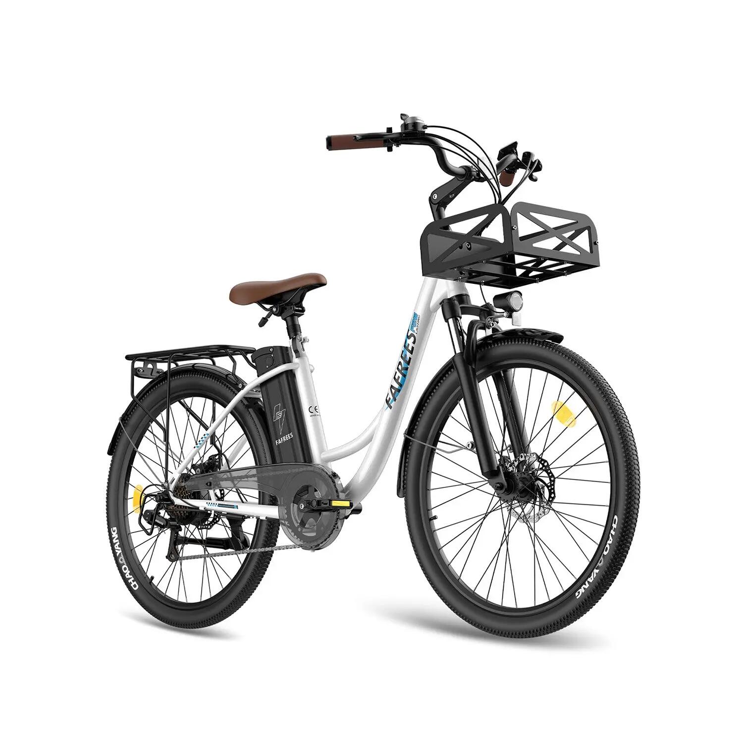 Vélo électrique FAFREES F26 Lasting 250W Batteries 36V25Ah Blanc 2/5