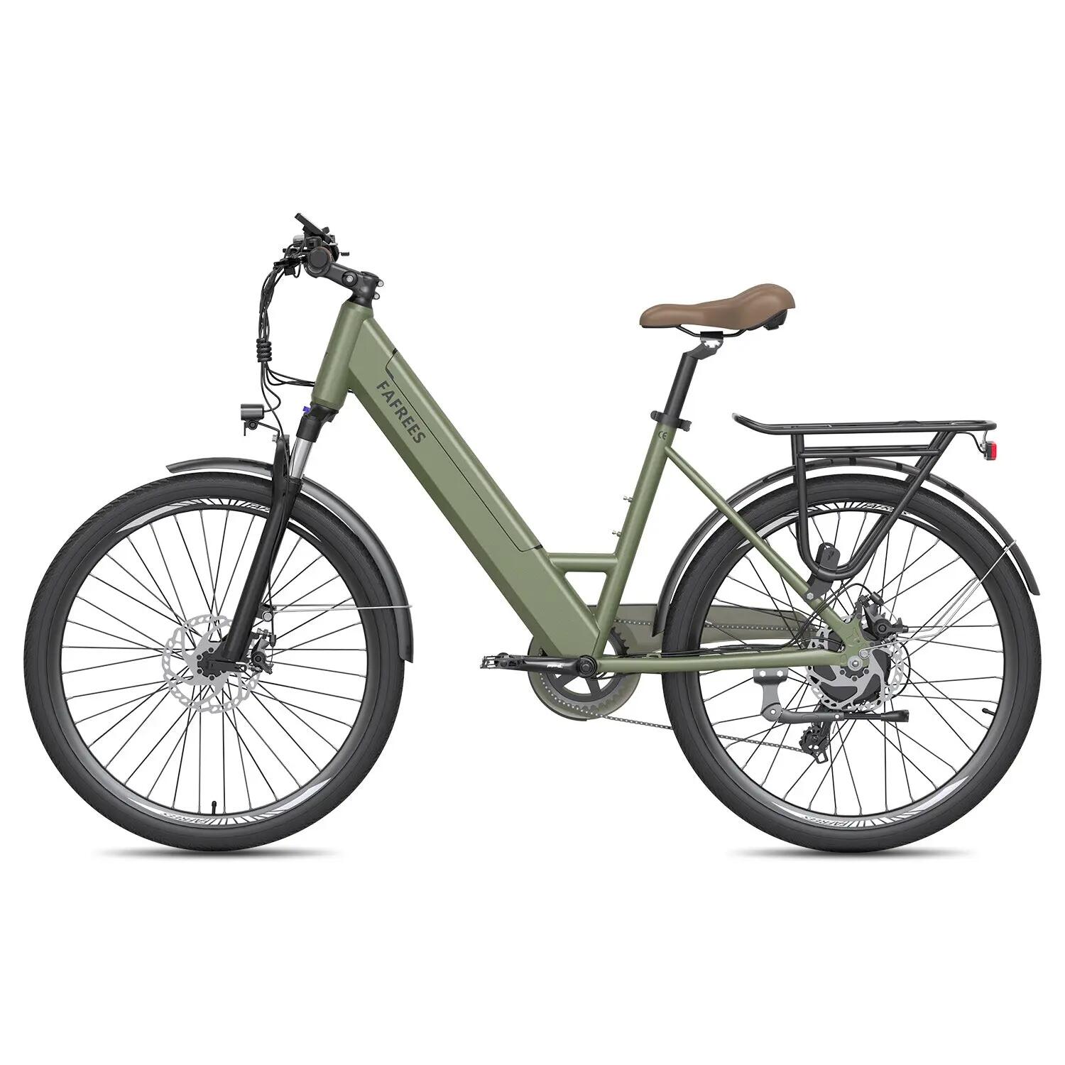 FAFREES F26 PRO E-bike 250W 36V15Ah 26x1.75" Verde 2/5