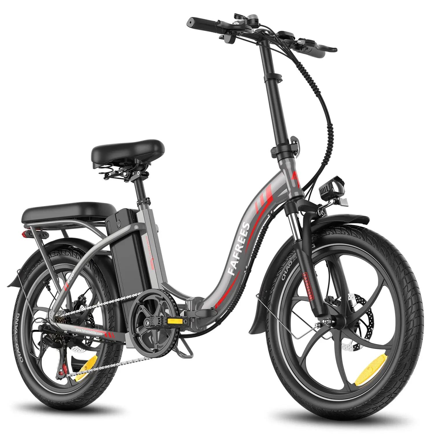 E-bike FAFREES F20+ 250W  36V20Ah  Gris 2/5