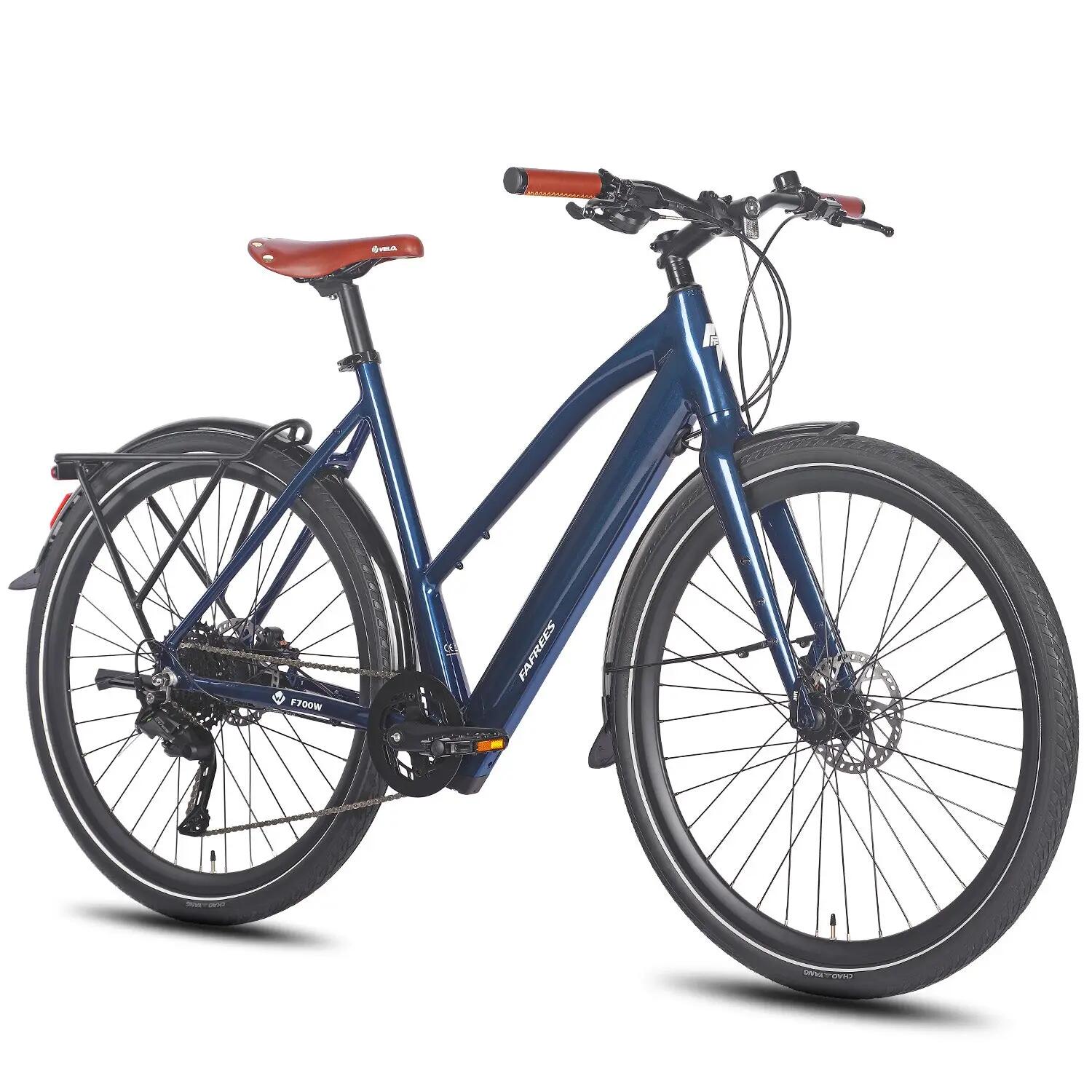 FAFREES F700W Vélo Électrique 250W 36V10AH Bleu 2/5