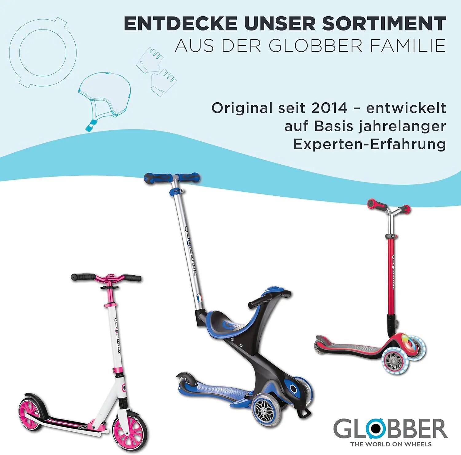3-wielstep JUNIOR FOLDABLE LIGHTS ECOLOGIC - Hemelsblauw 8/15