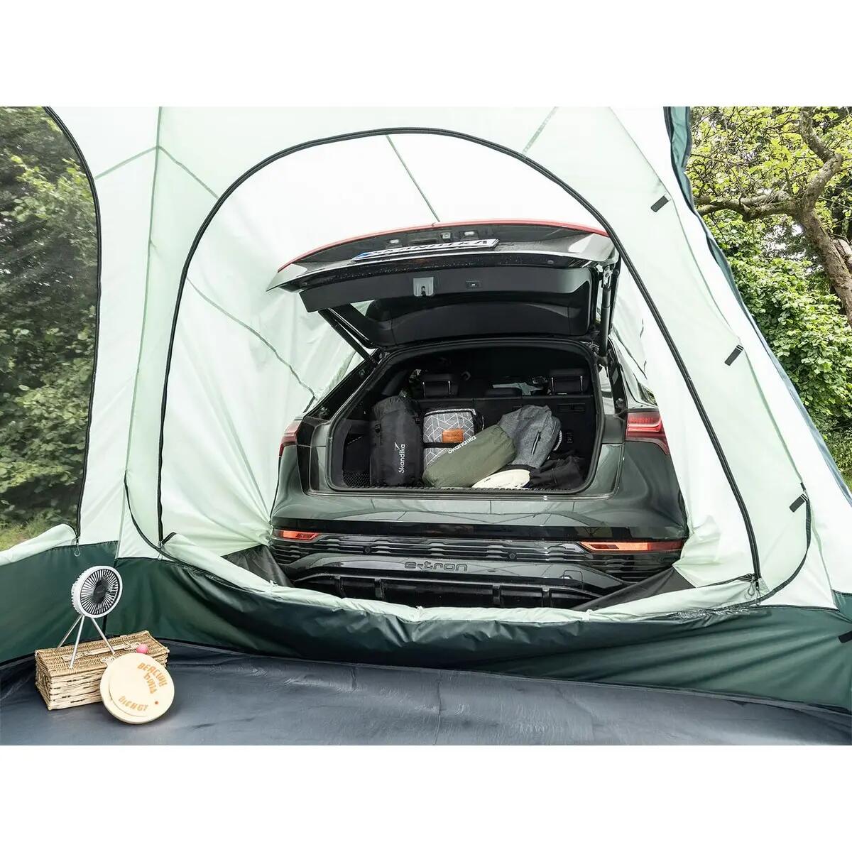 Tenda da campeggio posteriore Pitea SUV Protect - 4 persone - tessuto riciclato 9/15