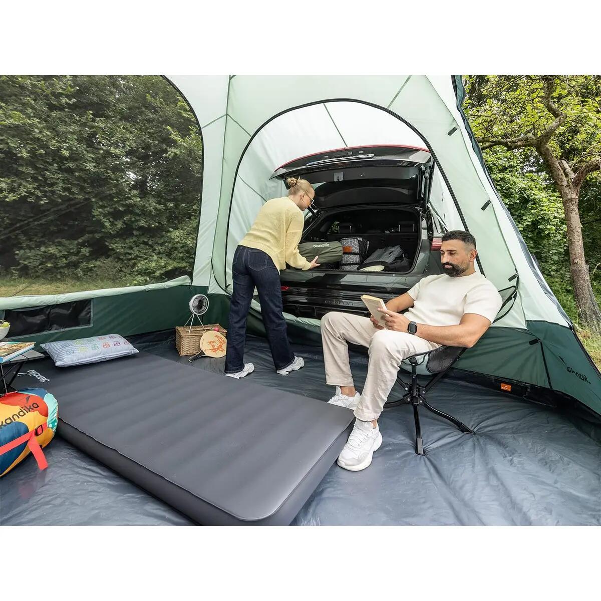 Tenda da campeggio posteriore Pitea SUV Protect - 4 persone - tessuto riciclato 8/15