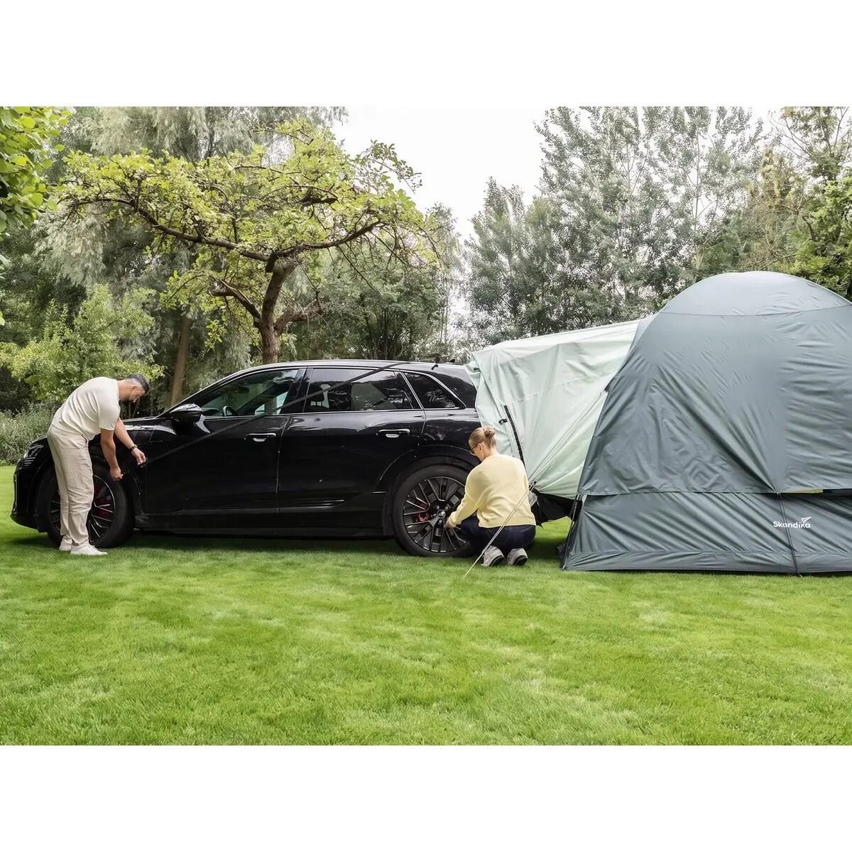 Tenda da campeggio posteriore Pitea SUV Protect - 4 persone - tessuto riciclato 5/15