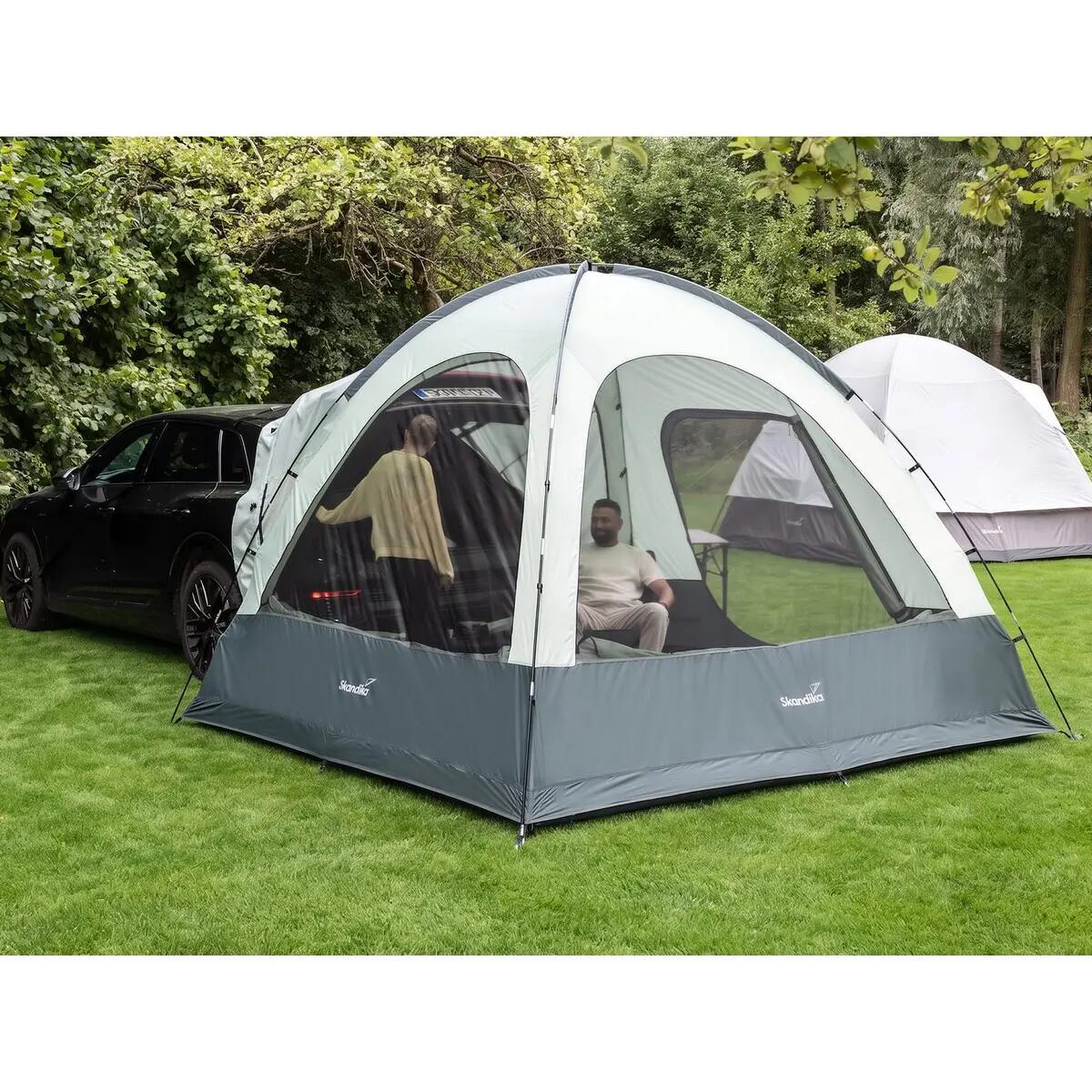 Tenda da campeggio posteriore Pitea SUV Protect - 4 persone - tessuto riciclato 3/15