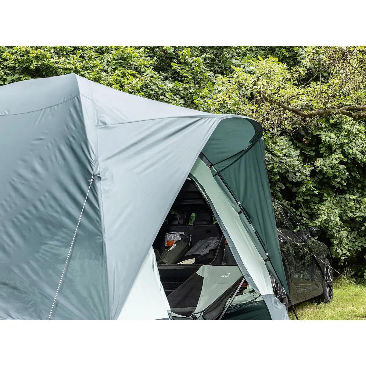 Tenda da campeggio posteriore Pitea SUV Protect - 4 persone - tessuto riciclato 13/15