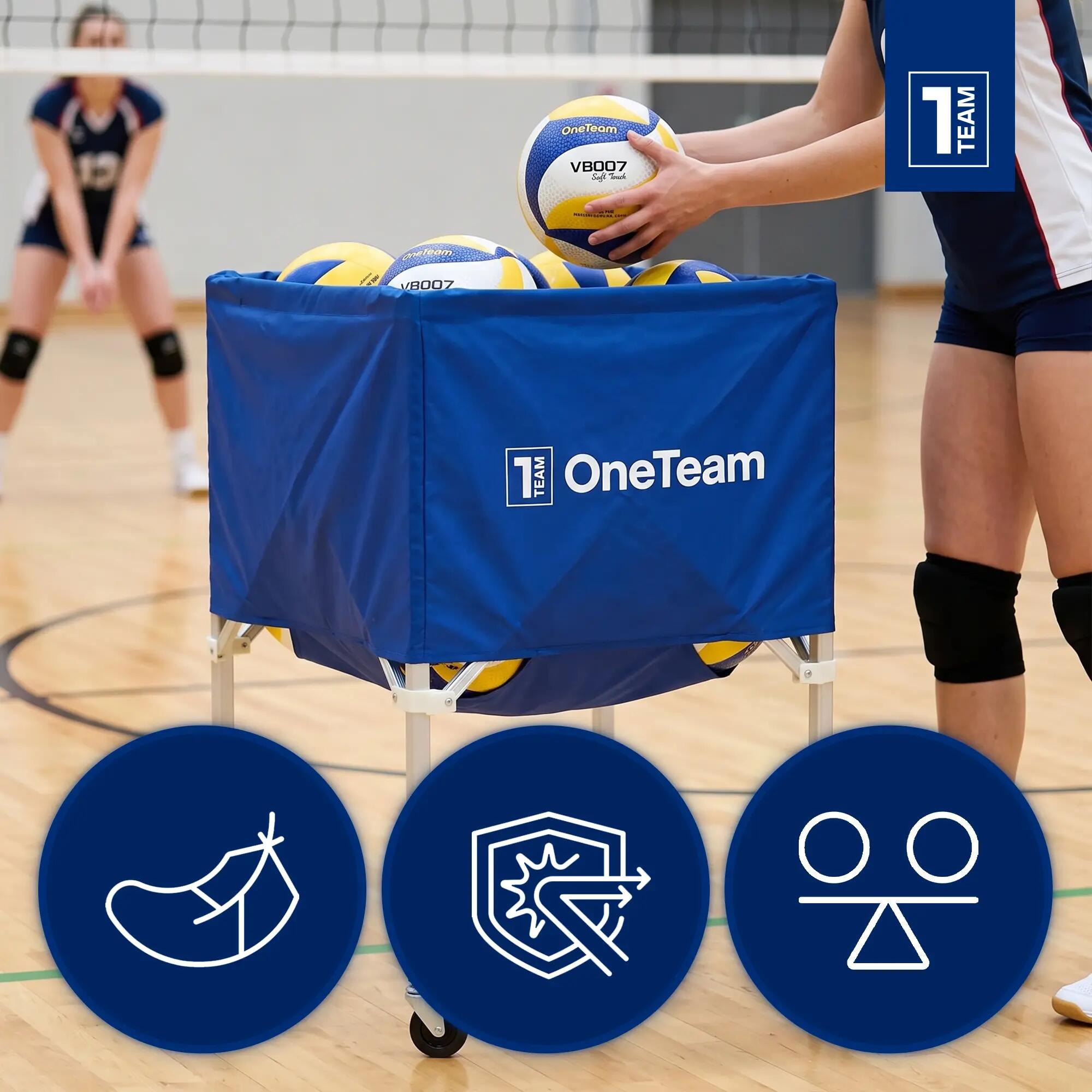 Voetbalwagen voor volleybalballen OneTeam Nest 6/7