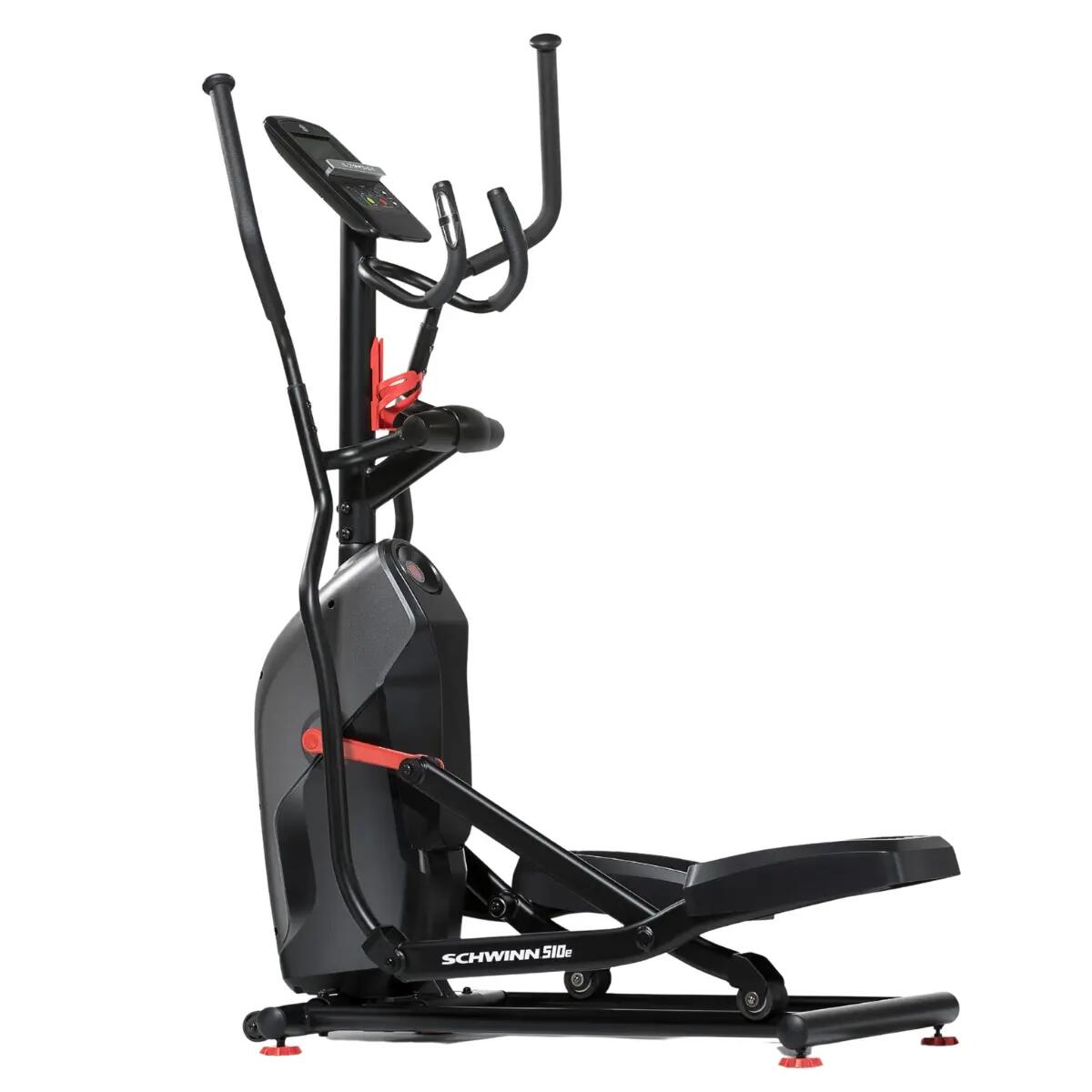 Elíptica 510E, zancada 46 cm, 16 resistencias y Bluetooth + bandas 2/7