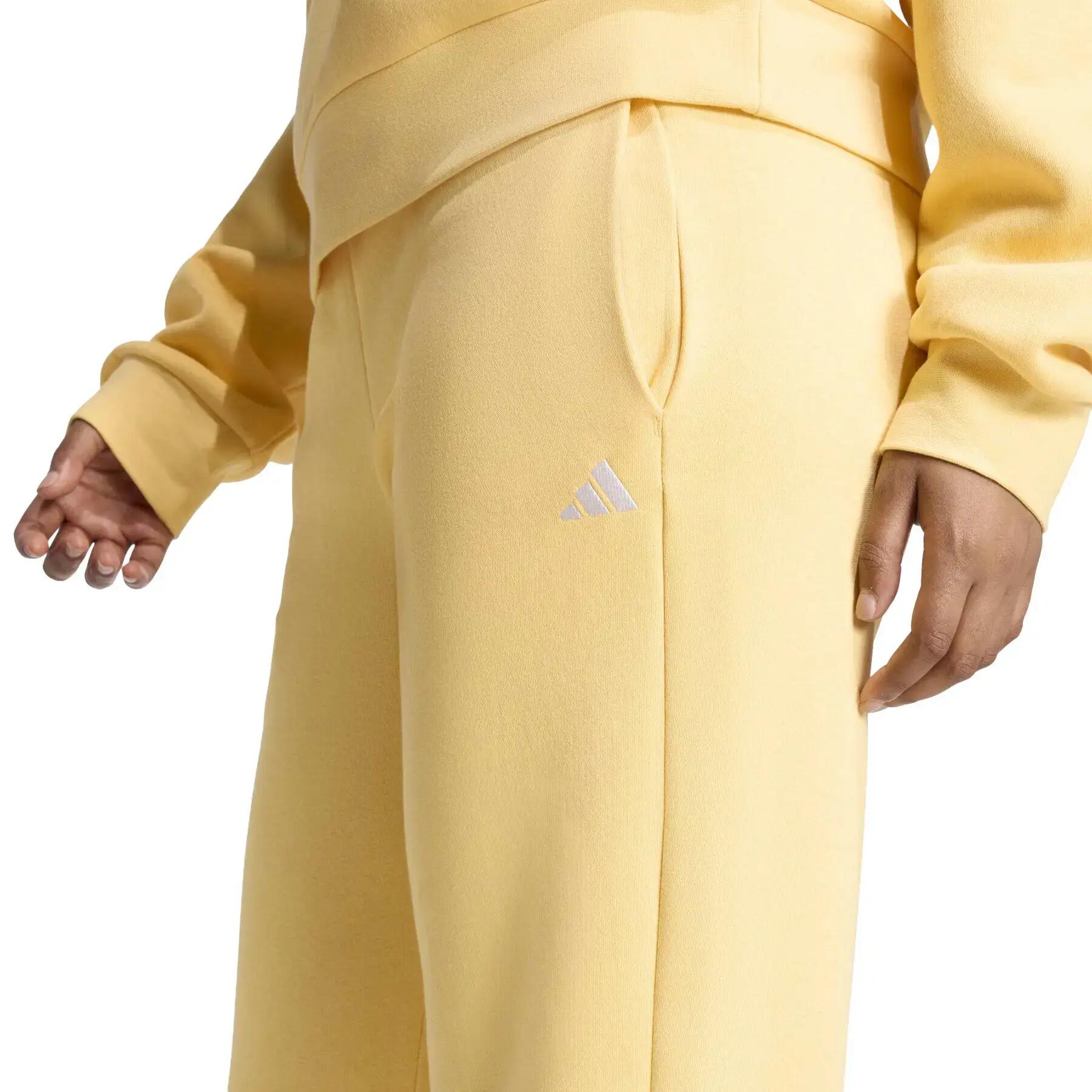 Calças de fato de treino com bainha aberta para mulher adidas Essentials Small L 5/6