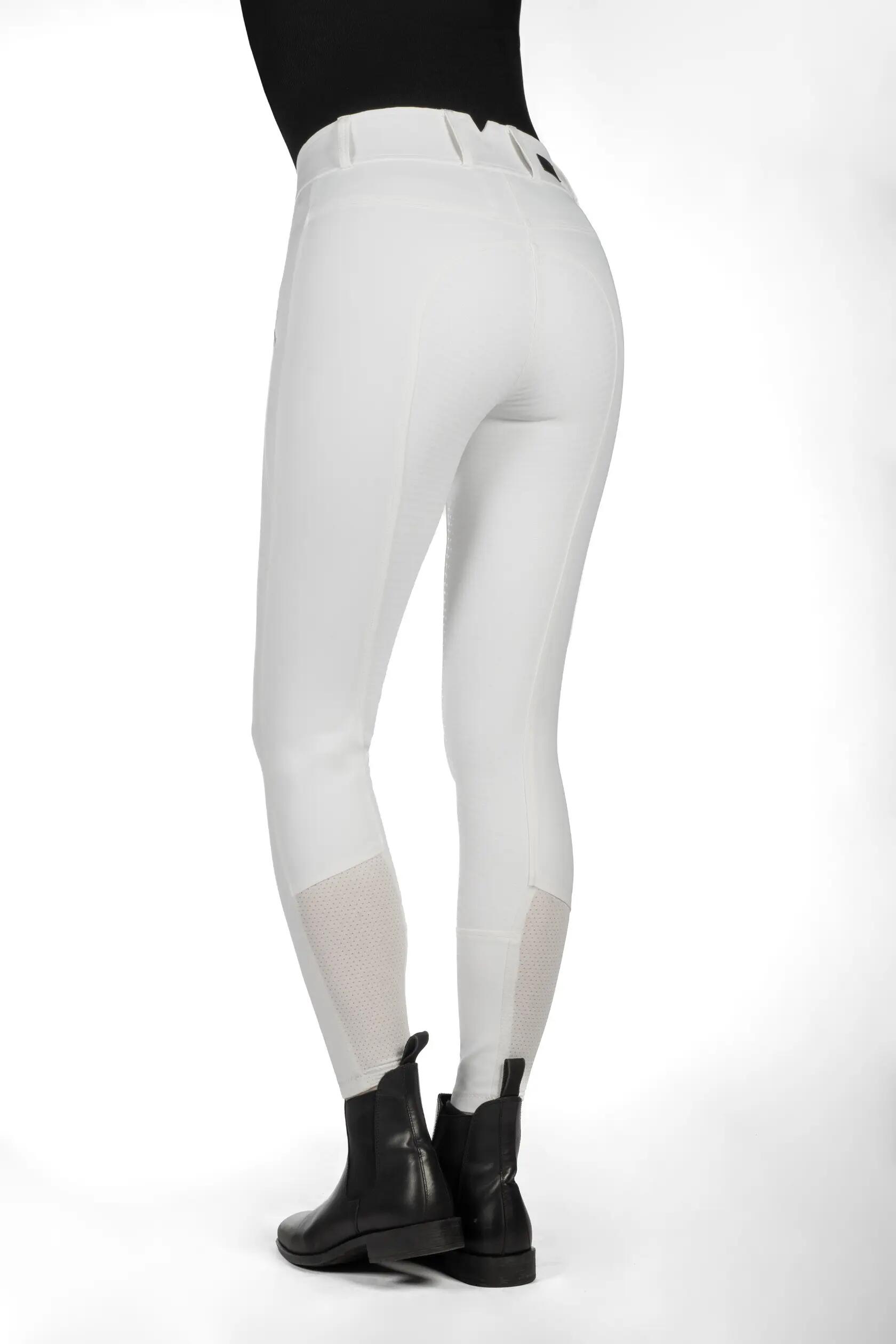 Pantaloni da competizione full grip da donna HKM Lia High Waist 6/6