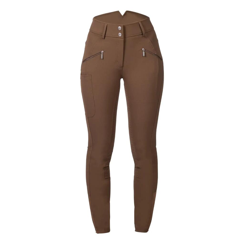 Full grip riding Trousers for women HKM Lia High Waist