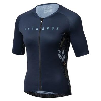 Ademend fietsshirt met korte mouwen voor dames rockbros