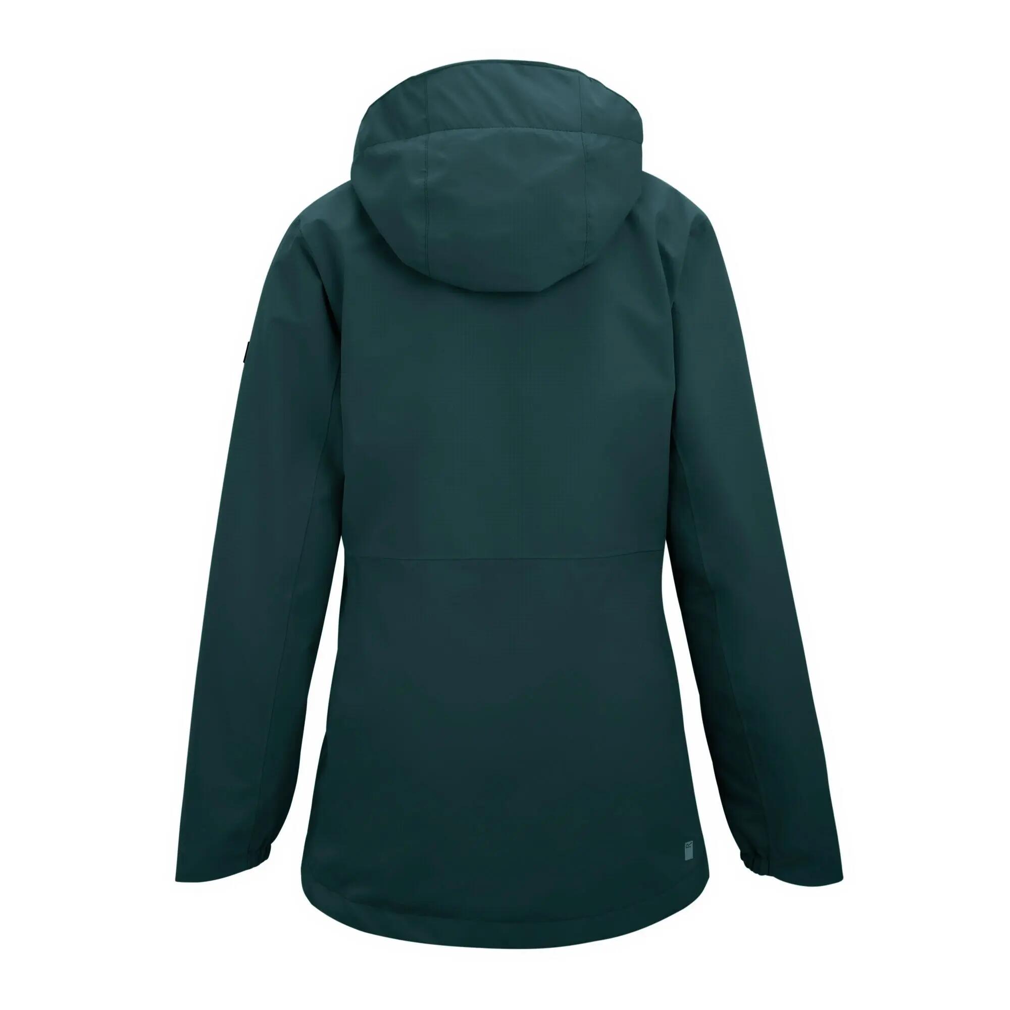 Casaco impermeável Hamara IV para senhora/senhora (Verde Mediterrâneo) 2/4