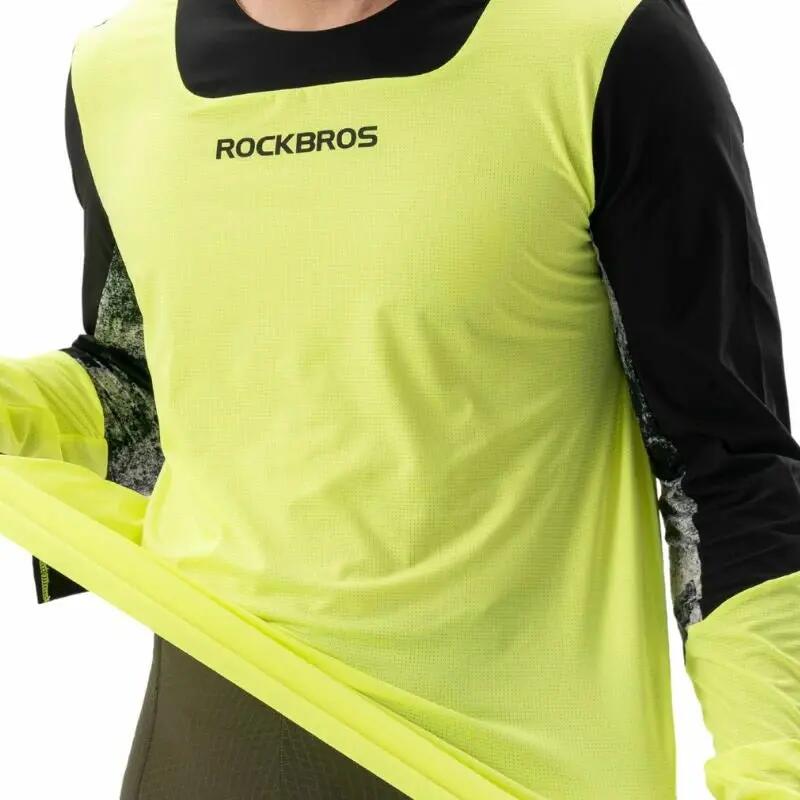 Prodyšný dres s dlouhým rukávem na horské kolo ROCKBROS 2/3