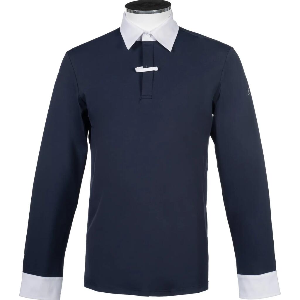 Long-sleeved competition polo shirt HKM Davie