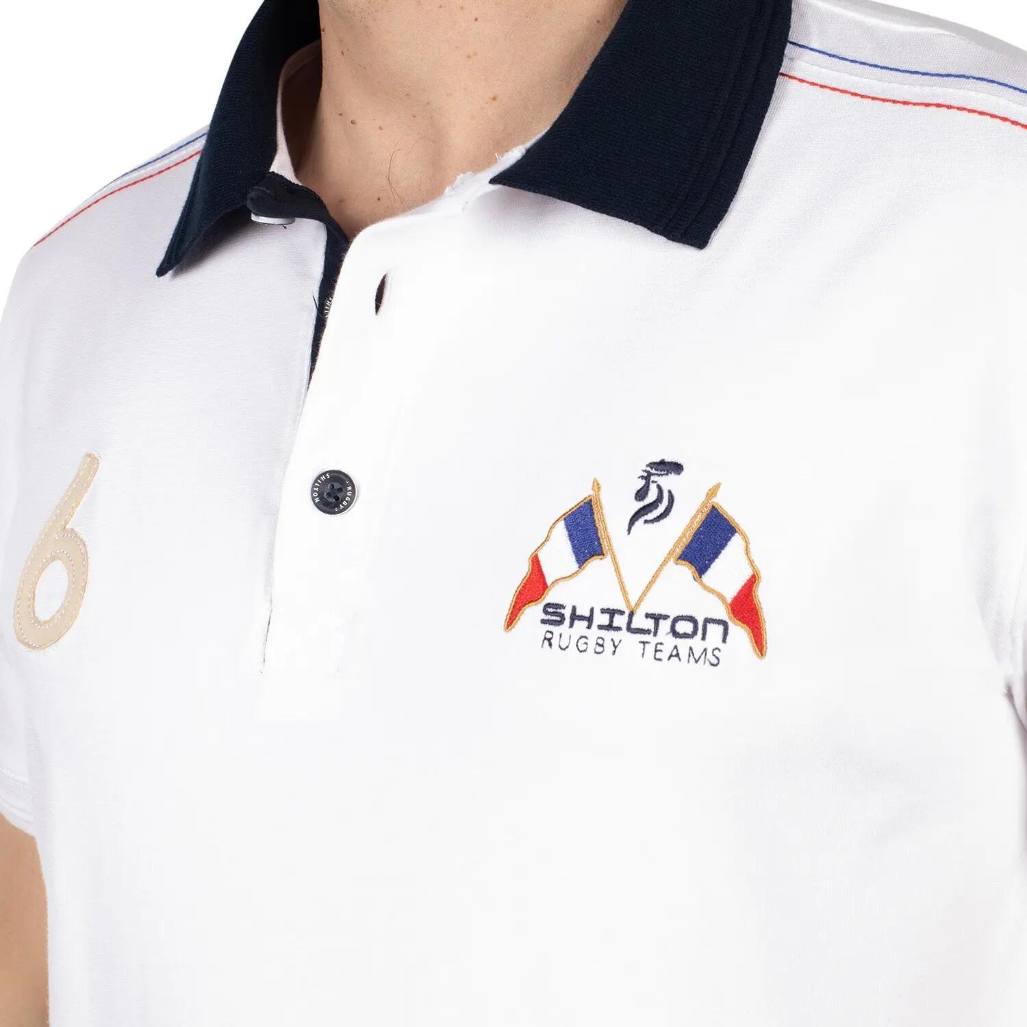 Polo rugby best nations 3XL / Blanc 4/5