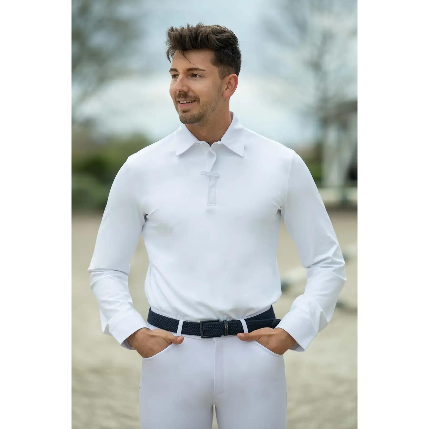 Polo de concours manches longues HKM Davie 2/4