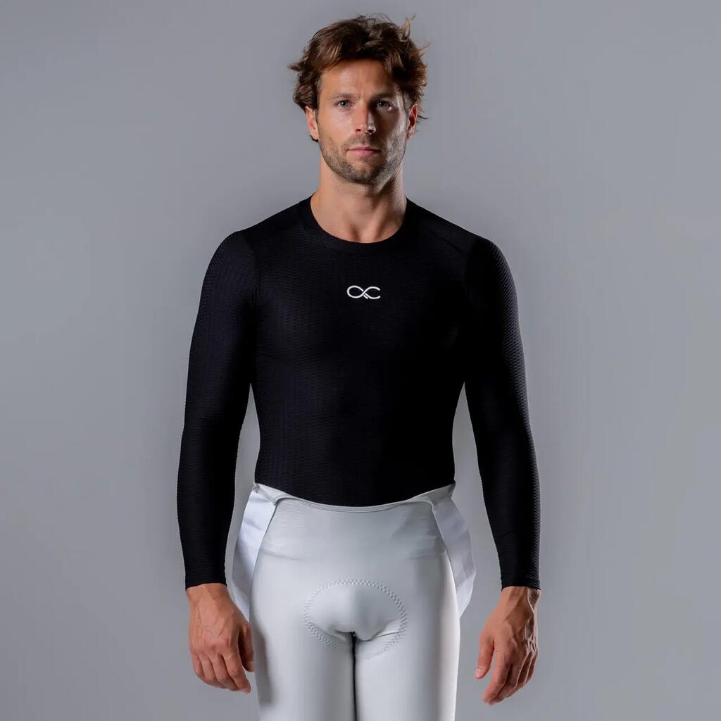 Men's Base Layer Sweatshirt Undershirt Cycling Shirt Long Sleeves