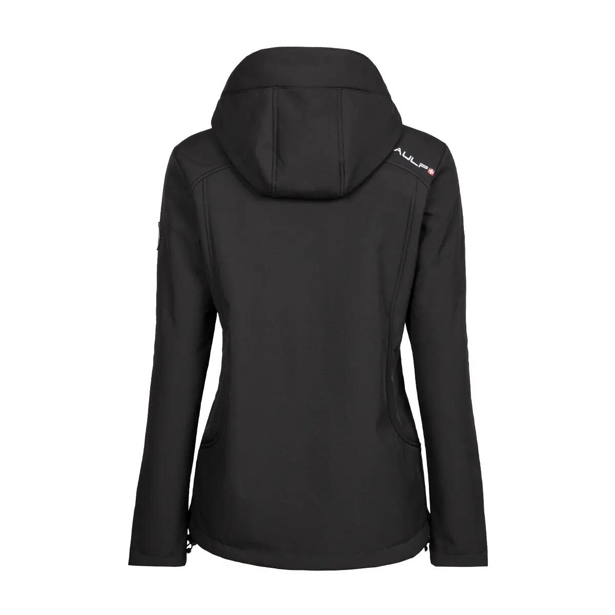 Kurtka turystyczna damska NALEG SOFTSHELL wodoodporna 4/7