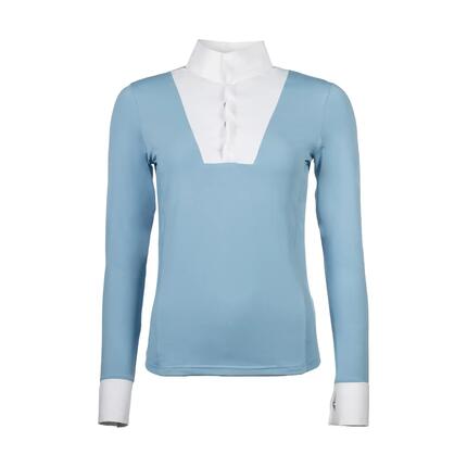 Polo de concours manches longues femme HKM Virginia