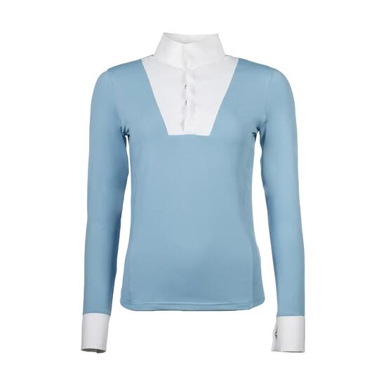 Polo de concours manches longues femme HKM Virginia