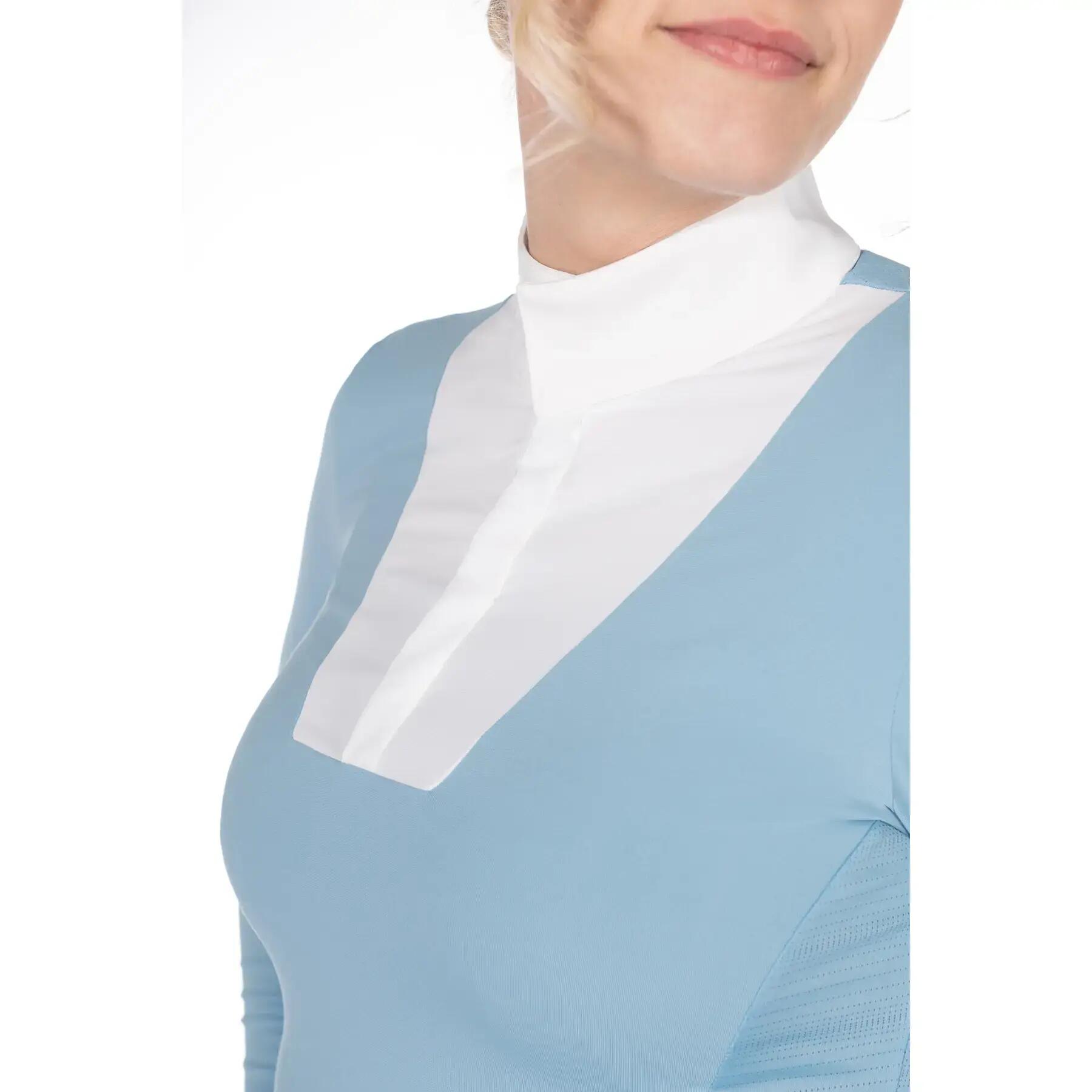 Polo de concours manches longues femme HKM Virginia 5/5