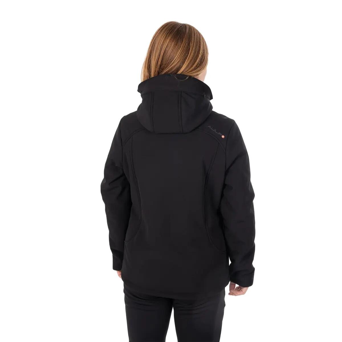 Kurtka turystyczna damska NALEG SOFTSHELL wodoodporna 2/7