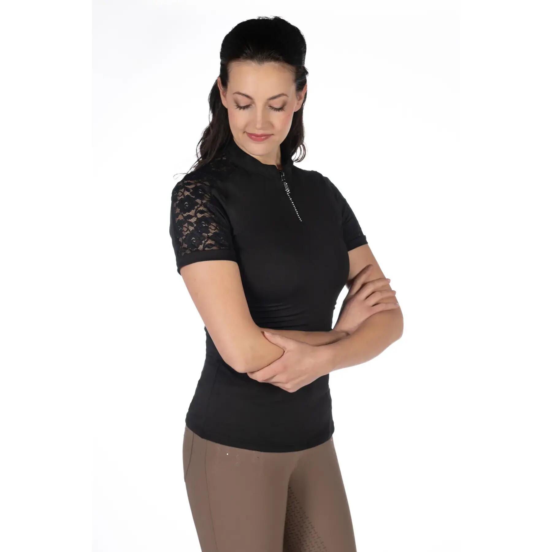 Polo de equitación para mujer HKM Nelly 3/5