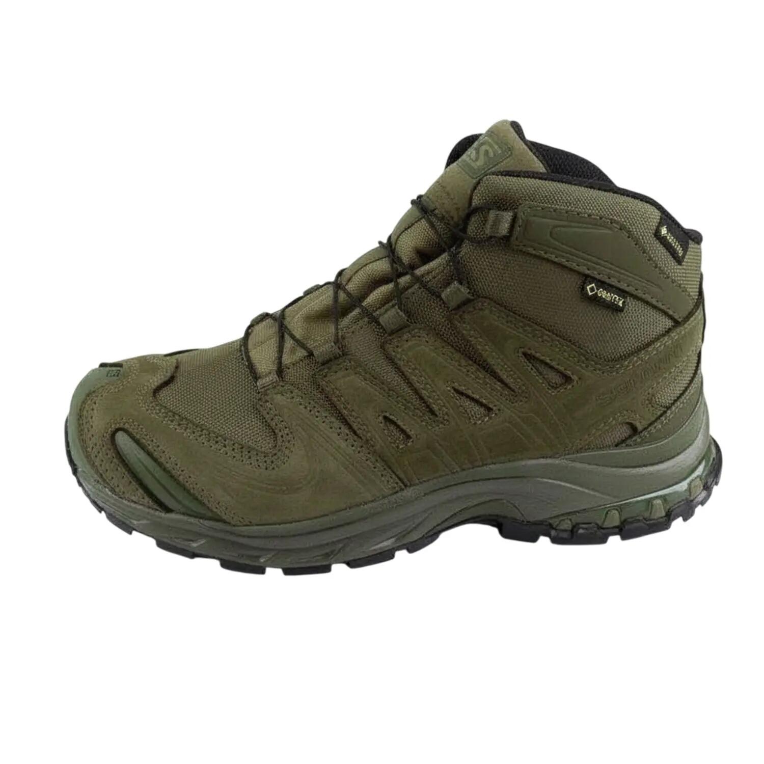 "XA Forces" Wanderschuhe für Damen, Leder Herren Grün 4/6