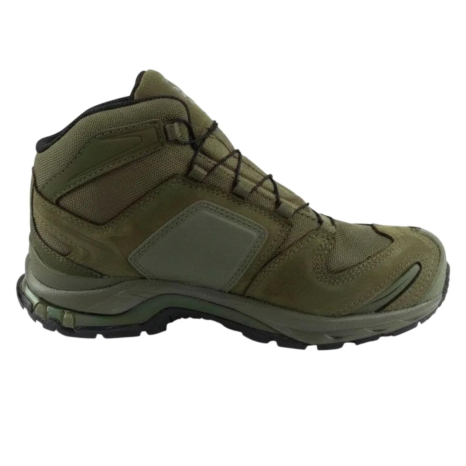 "XA Forces" Wanderschuhe für Damen, Leder Herren Grün 3/6
