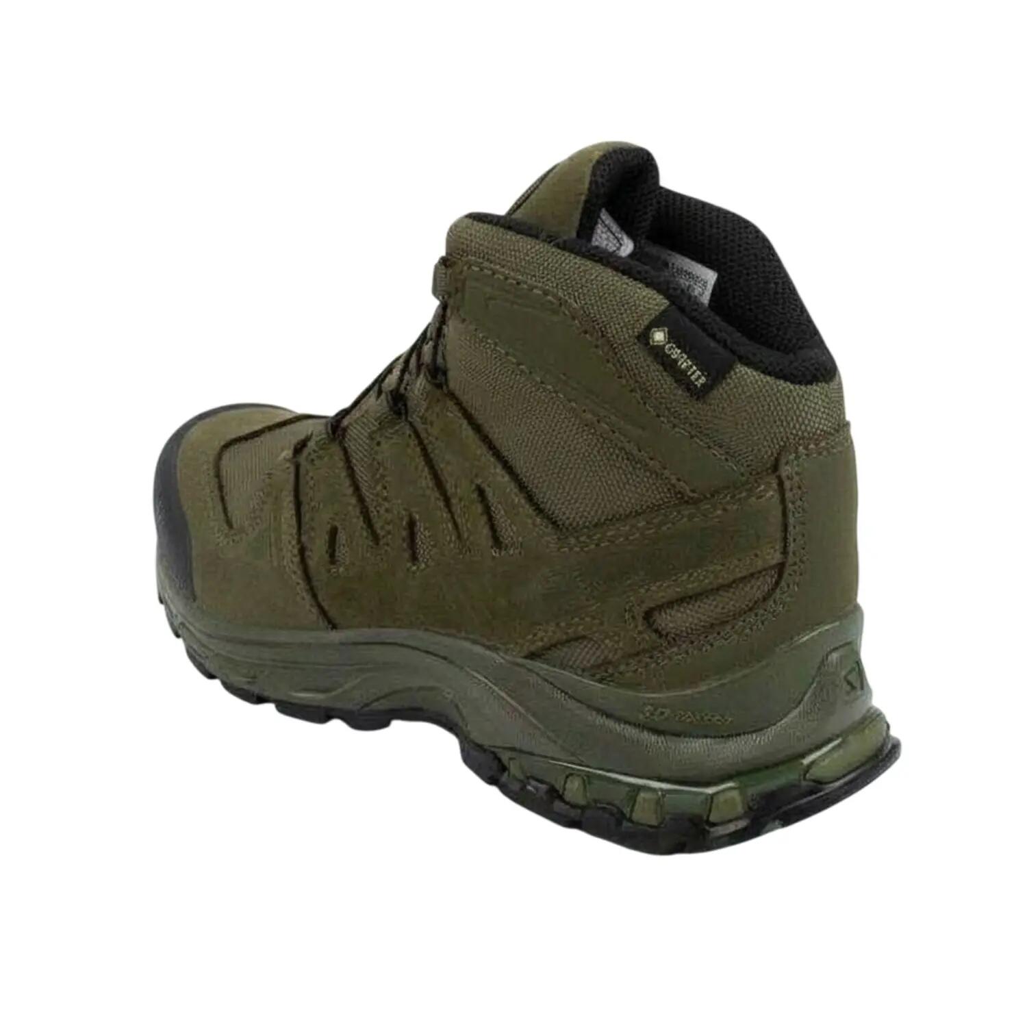 "XA Forces" Wanderschuhe für Damen, Leder Herren Grün 2/6