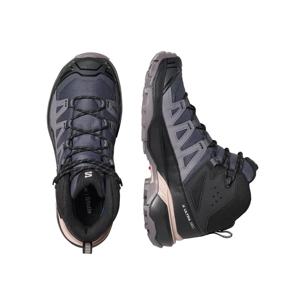 SALOMON chaussure de randonnée X ULTRA 360 MID GTX W - IRON/EXCA 2026 2/4