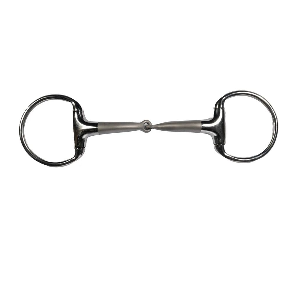 Olive bit for horses HKM Soft Touch 14 mm