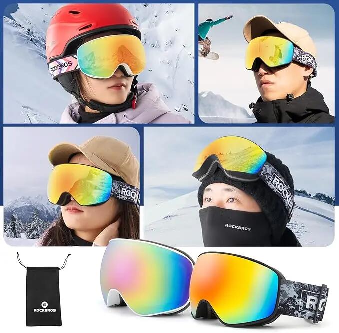 Skibrille für Kinder mit Doppelscheibe & UV-Schutz 6/7