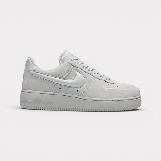 Zapatillas Nike modelo Air Force 1 '07 "Off White/Light Smoke Grey" para mujer