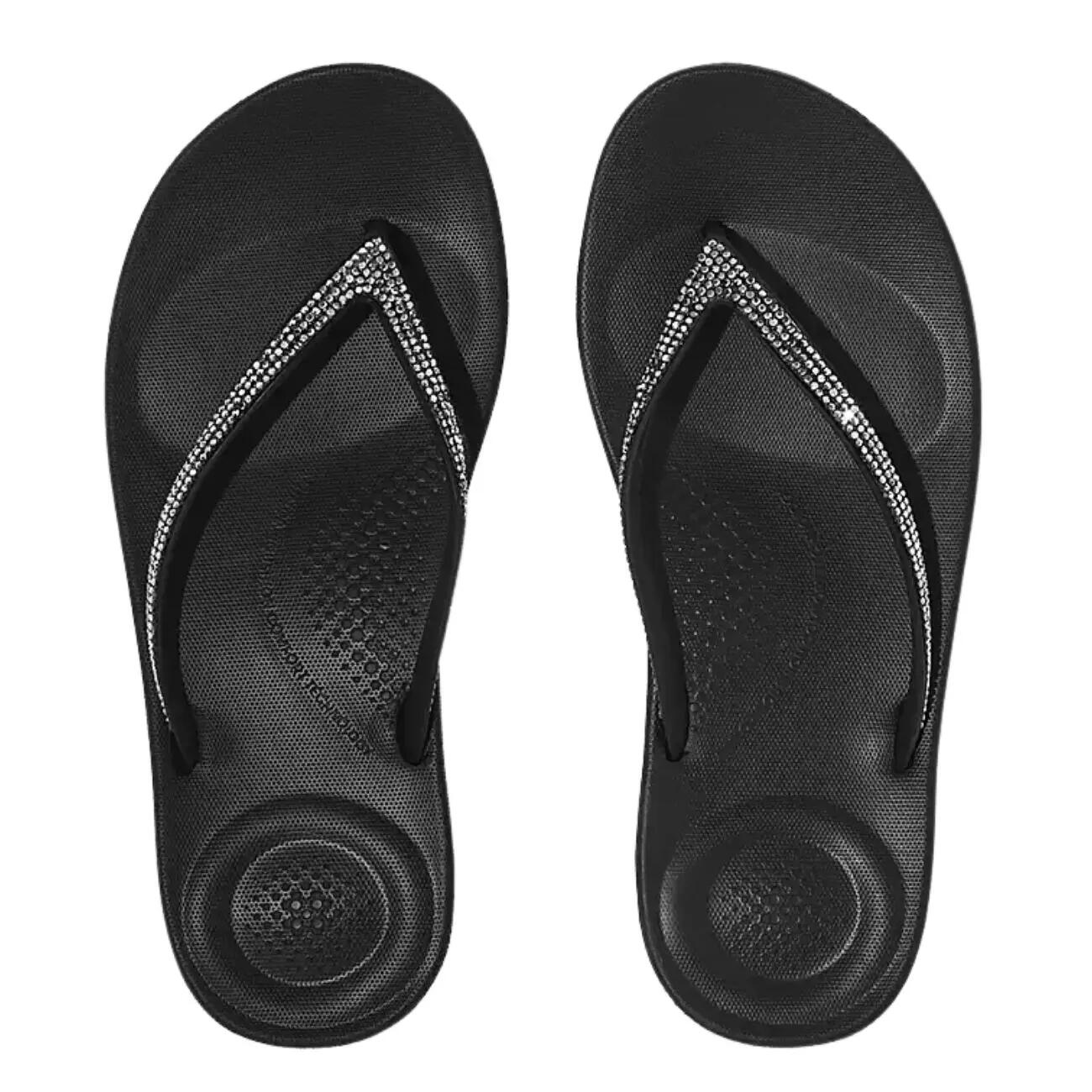 FITFLOP Fitflop X Keith Haring Iqushion Button Flip-Flops  ZWART 40 5/7