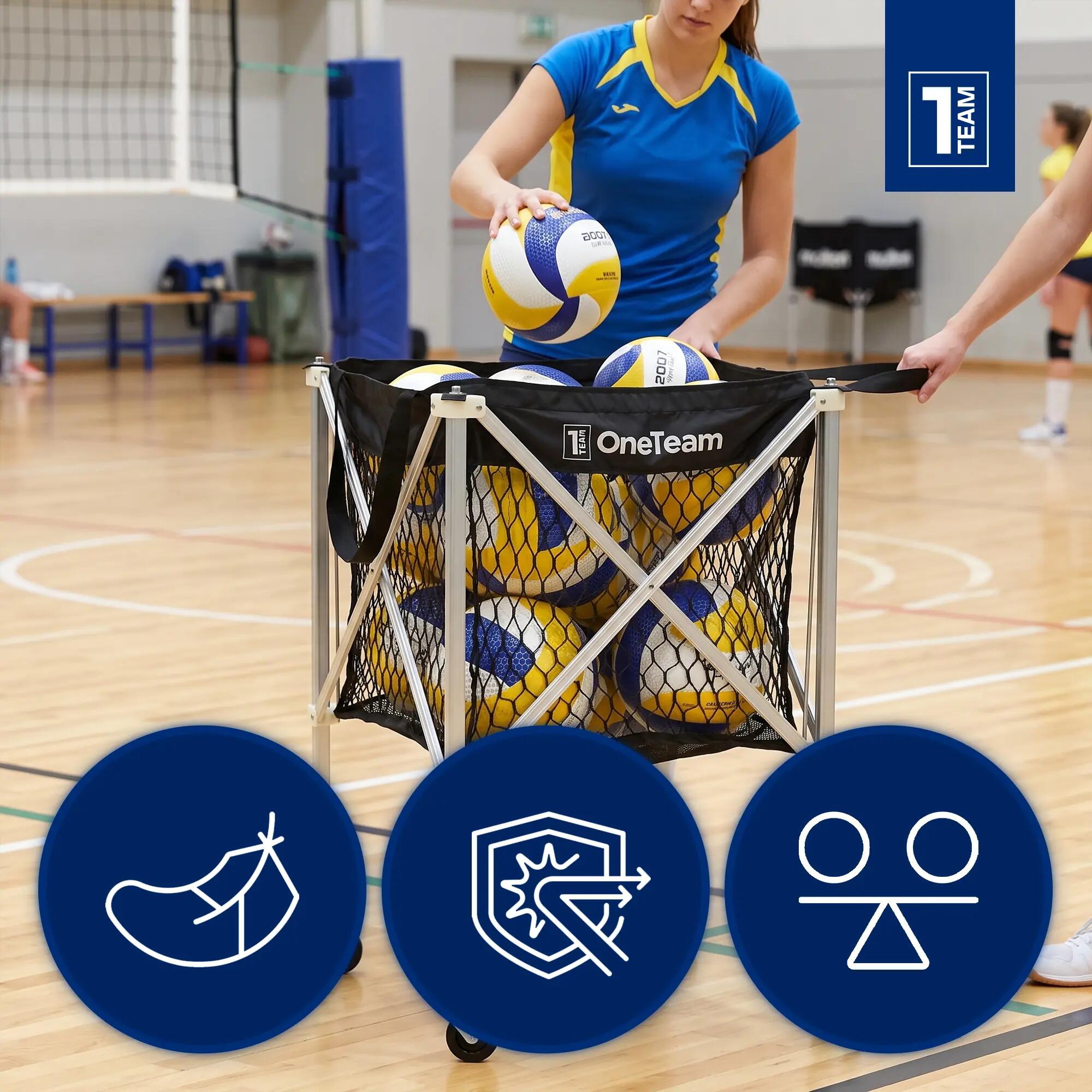 Carrello per palloni da pallavolo OneTeam Slot 6/7