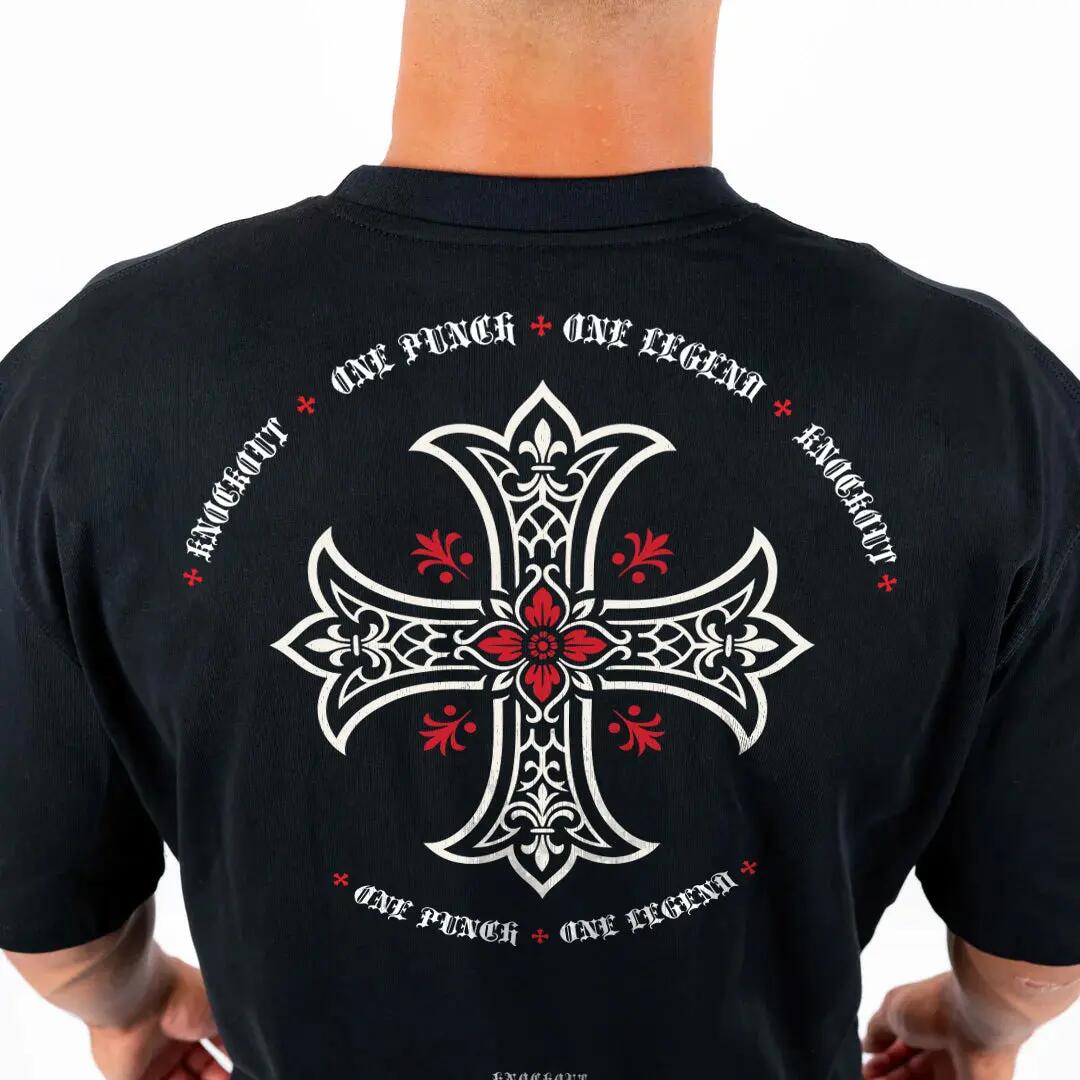 Tricou Oversize Knockout One Punch One Legend 3/3