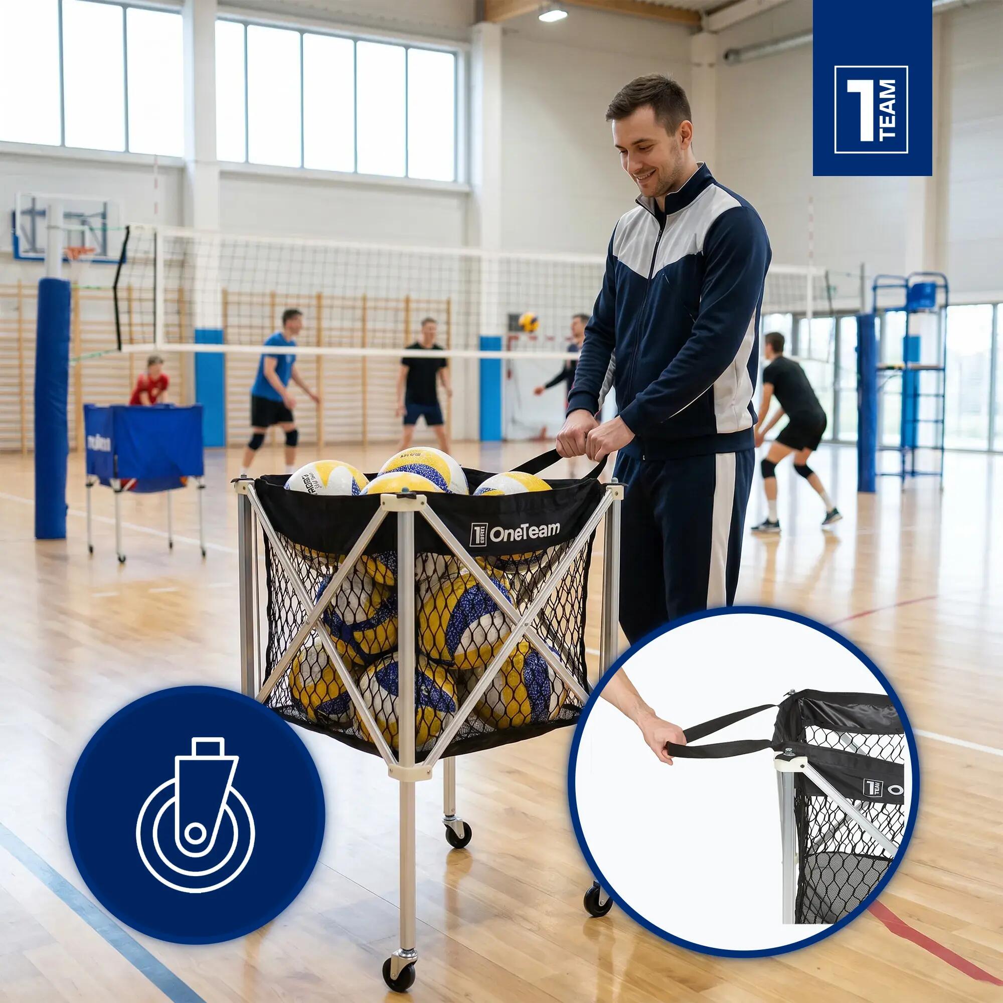 Carrello per palloni da pallavolo OneTeam Slot 3/7