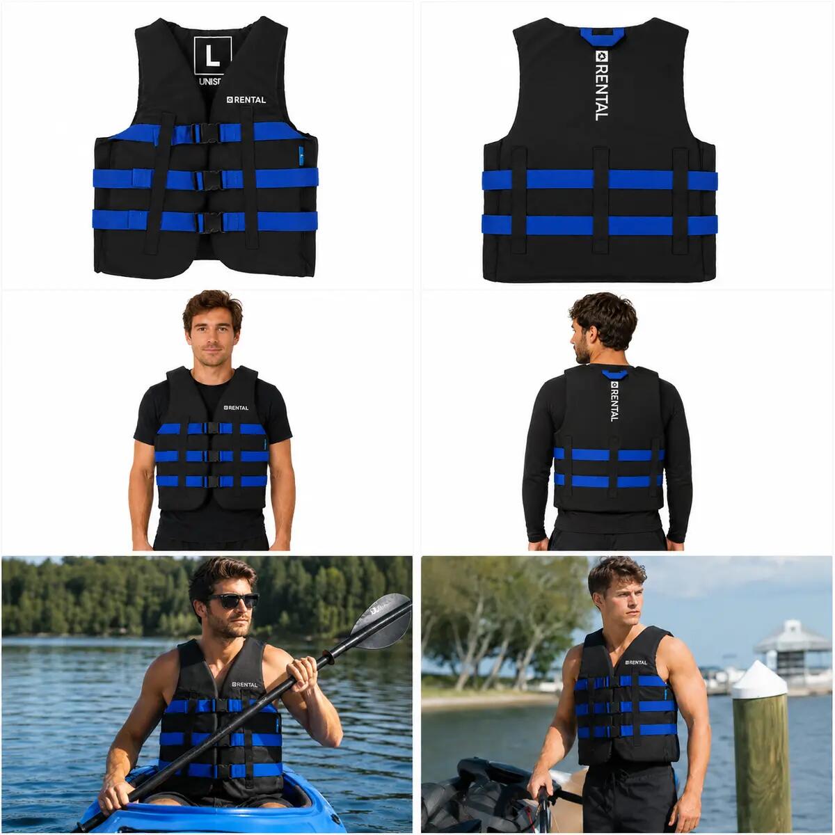 Kamizelka asekuracyjna Mystic Rental Wakeboard 2023 XL 4/7